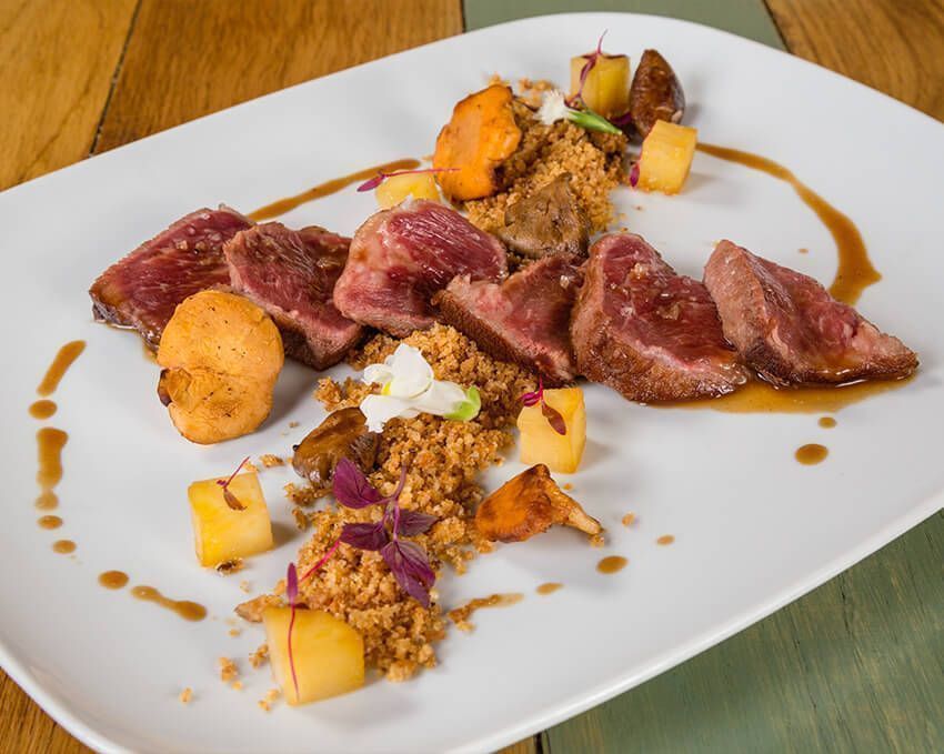 como presentar un plato