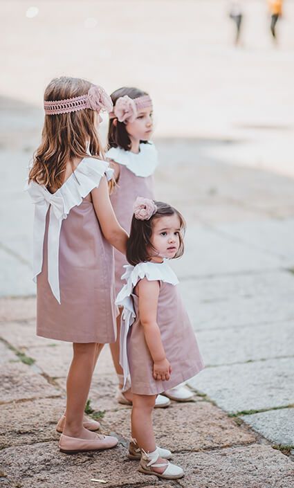 vestidos de niña para bodas